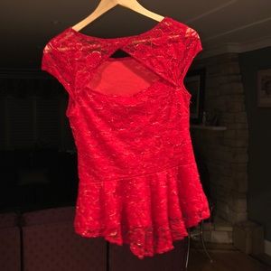 Women’s dressy lace shirt